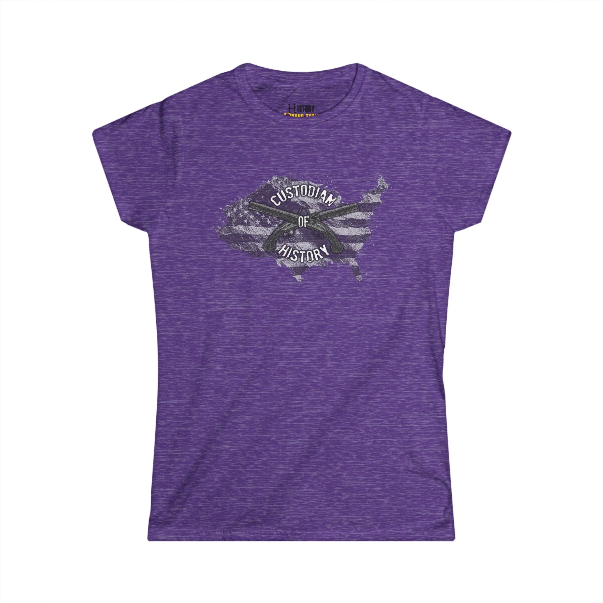 Women's Tee — 'It's My Duty' American Flag Military Tribute - Image 3